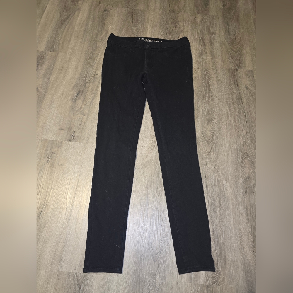 American Eagle | Black Skinny Jeggings